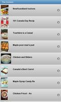 Canadian Food Recipes تصوير الشاشة 1
