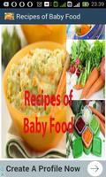 Baby Food Recipes Affiche