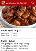 Masakan Ayam Spesial screenshot 2