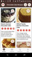 Chocolate Cake Recipes Plakat