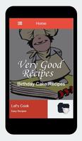 Recipes Birthday Cake screenshot 2