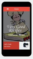 Recipes of Indonesian capture d'écran 1