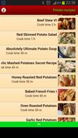 Potato Recipes تصوير الشاشة 2