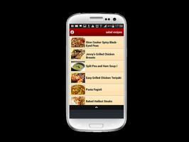 salad recipes screenshot 1