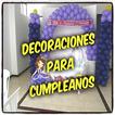 Decoraciones para cumpleaños