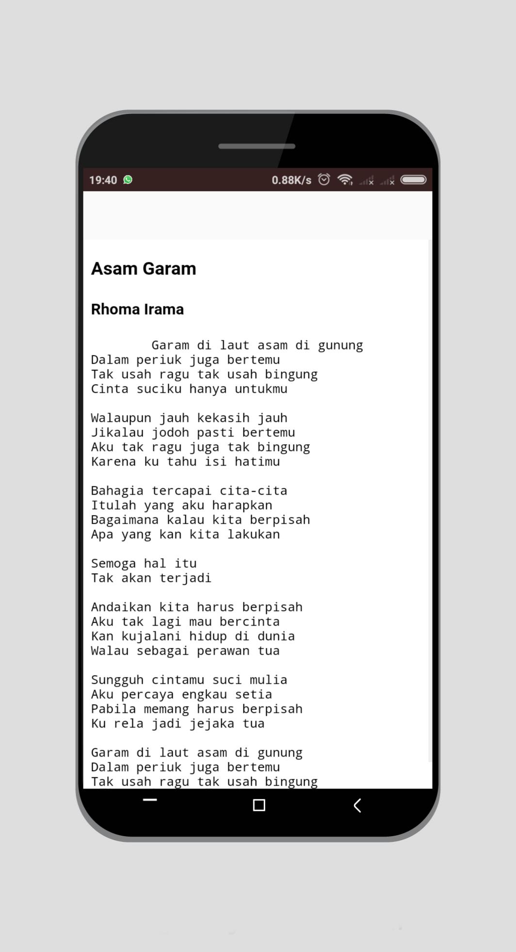 Lirik Lagu Rhoma Irama For Android Apk Download