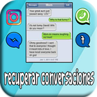 recuperar conversaciones borrados : sms&mensajes icône
