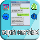 recuperar conversaciones borrados : sms&mensajes 圖標