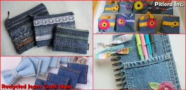 Recycled Jeans Craft Ideas
