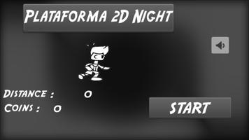 Plataforma 2D Night Affiche