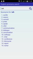 برنامه‌نما English synonyms عکس از صفحه