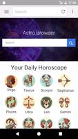 Horoscopes by Astro Browser पोस्टर