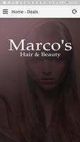 Marco's Hair & Beauty الملصق