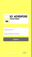 K2 ADVENTURE Shop plakat