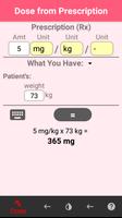 Poster Meds Calculator