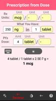 Meds Calculator captura de pantalla 3