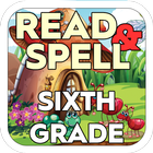 Read & Spell Game Sixth Grade أيقونة