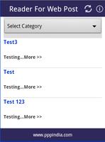 Reader for Web Post bài đăng