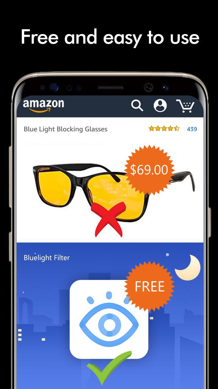 Blue Light Filter-Night Mode, Screen Dimmer for Android - APK Download