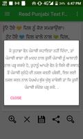 Punjabi Text Font Read capture d'écran 3