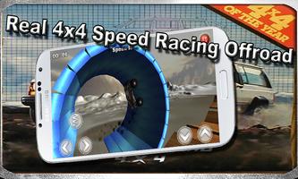 Real 4x4 Speed Racing Offroad syot layar 1