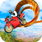 Heavy Bike Impossible Sky Track Stunts icône
