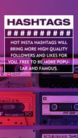 Hot Tags for Followers Affiche