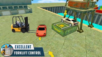 City Cargo Heavy Forklift Simulator 2017 ảnh chụp màn hình 2