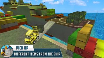 City Cargo Heavy Forklift Simulator 2017 ảnh chụp màn hình 3