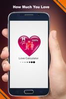 Love Calculator plakat