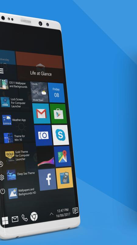 Win 10 Launcher APK Download - Free Personalization APP ...