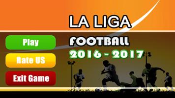 La liga Football 2016 Cartaz