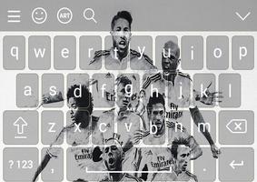 ⚽ RMA KEYBOARD FOR Real-Madrid Theme ⚽ screenshot 1