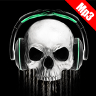 Skull Mp3 Music Player आइकन