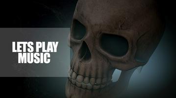 Skull Mp3 Music Player imagem de tela 1