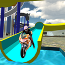 Water Slide Bike DownHill Hero Racing APK