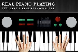 Real Piano 3D Affiche