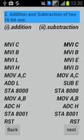 MicroProcessor 8085 Programs screenshot 3