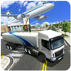 Airplane Flight 3D: Cargo Delivery Truck Transport icône