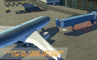Airplane Flight 3D: Cargo Delivery Truck Transport capture d'écran 1