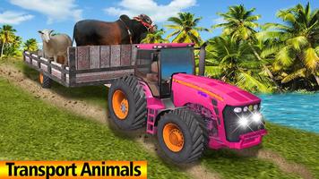 Tractor Farming Simulator : Real Tractor Drive syot layar 1