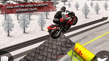 Real 3D Traffic Bike Racer 2018 capture d'écran 1