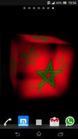 3D المغرب خلفية حية الملصق