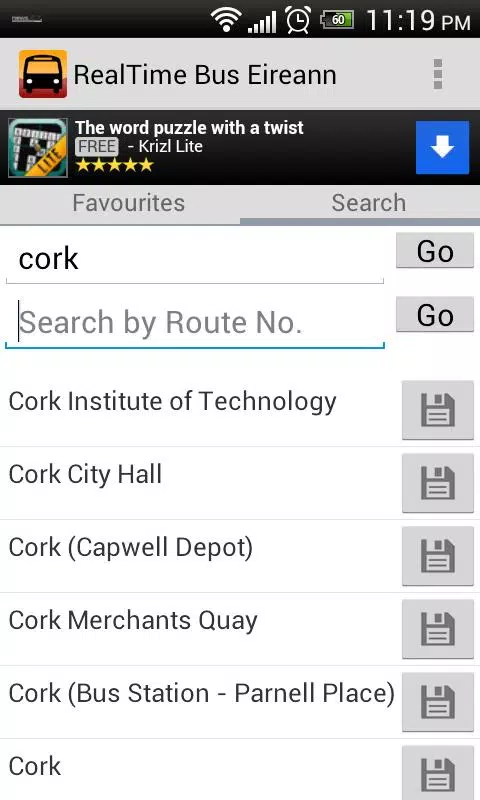 Bus Éireann pour Android Télécharger