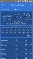 weather forecast پوسٹر