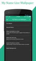 My Name Live Wallpaper screenshot 1