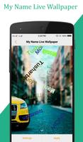 My Name Live Wallpaper captura de pantalla 3