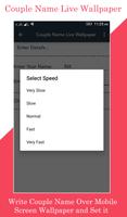 Couple Name Live Wallpaper capture d'écran 1
