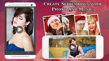 Photo To Video Slideshow Maker Plakat