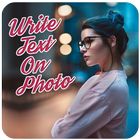 Write Text On Photo icône